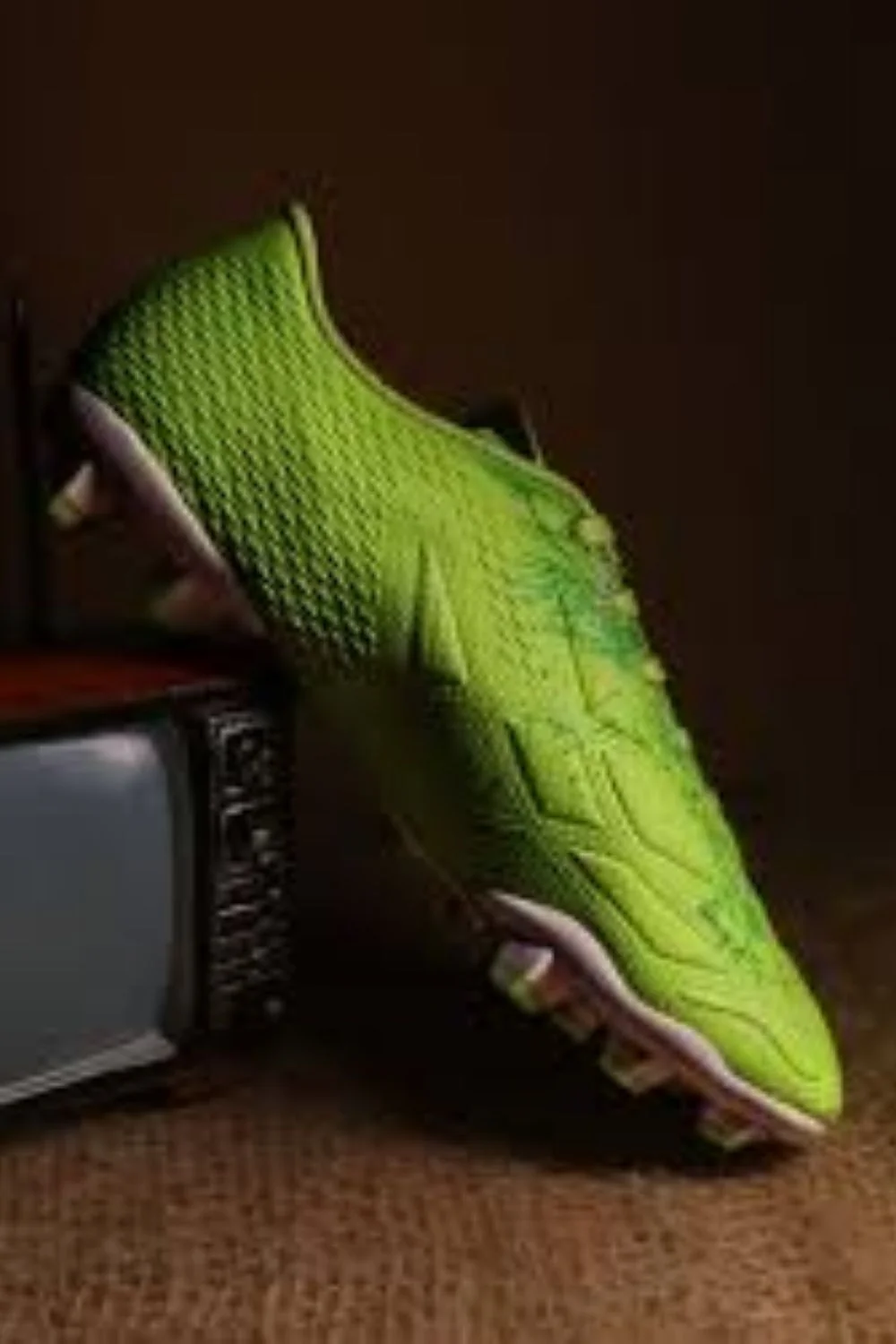 Football Boots on Turf